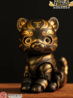 Toys Comic Bronze Tiger Talisman with Gold Inscription Fuzi Action Figure JAPAN