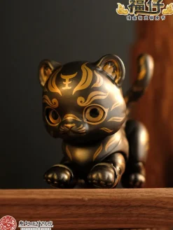 Toys Comic Bronze Tiger Talisman with Gold Inscription Fuzi Action Figure JAPAN