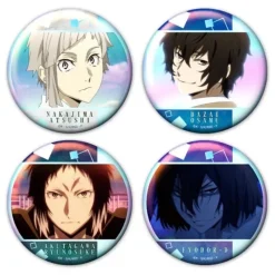 Azu Maker Other Toys & Hobbies*Bungo Stray Dogs Aurora Tin Badge Complete Set JAPAN OFFICIAL
