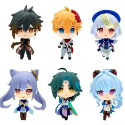 BUSHIROAD Figure*Genshin Capsule Collection Figure vol.2 set of 6 types JAPAN ZA-37
