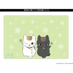 Bushiroad Rubber Mat V2 Vol.1799 Natsume Yuujinchou Nyanko Sensei & Black Nyanko