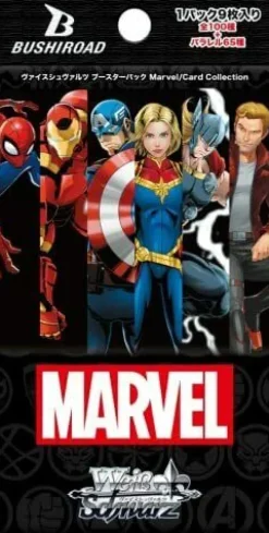 BUSHIROAD Cards*Weiss Schwarz Booster Pack Marvel Card Collection BOX JAPAN OFFICIAL