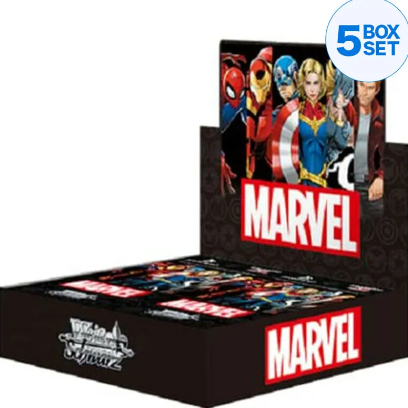 BUSHIROAD Cards*Weiss Schwarz Booster Pack Marvel Card Collection BOX JAPAN OFFICIAL