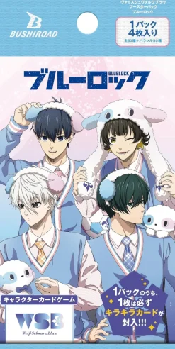 BUSHIROAD Cards*Weiss Schwarz Blau Booster Pack BOX Blue Lock JAPAN ZA-646