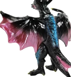 CCP Middle Size Series Gamera 4th Gyaos Retro Black Ver. Soft Vinyl Figure JAPAN