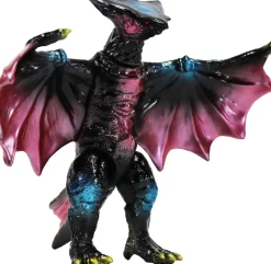 CCP Middle Size Series Gamera 4th Gyaos Retro Black Ver. Soft Vinyl Figure JAPAN