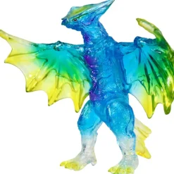 CCP Figure*Middle Size Series Gamera Vol.3 Gyaos 1995 Clear Blue Ver Soft Vinyl Figure
