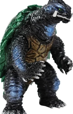 CCP Figure*Middle Size Series Gamera 4th Gamera 1999 Retro Black Ver. Soft Vinyl Figure