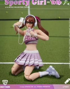 CFTOYS Figure*CRAZY FIGURE LT005 Sporty girl YOYO 1/12 Action Figure JAPAN OFFICIAL