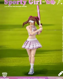 CFTOYS Figure*CRAZY FIGURE LT005 Sporty girl YOYO 1/12 Action Figure JAPAN OFFICIAL