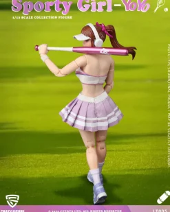 CFTOYS Figure*CRAZY FIGURE LT005 Sporty girl YOYO 1/12 Action Figure JAPAN OFFICIAL