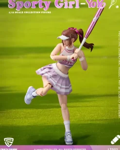 CFTOYS Figure*CRAZY FIGURE LT005 Sporty girl YOYO 1/12 Action Figure JAPAN OFFICIAL