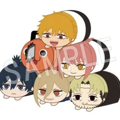 CHUGAI KOGYO Chainsaw Man Mochikororin Plush Toy Mascot BOX Complete Set of 6 JAPAN ZA-473