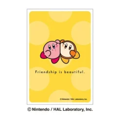 Ensky Character Sleeve Mini Kirby play with Waddle Dee Friendship is beautiful ENS-09