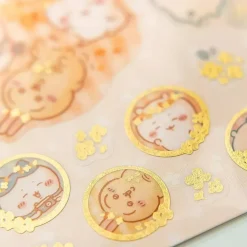 Sun-Star Stationery Other Toys & Hobbies*Chiikawa Seal Orange JAPAN OFFICIAL