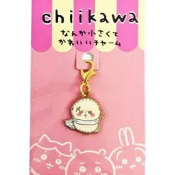 Marimocraft Chiikawa Small And Cute Charm Key Chain Sea Otter Rakko JAPAN OFFICIAL