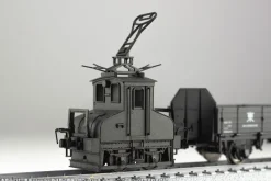 PM Office A Choushi Dentetsu DeKi 3 Class Electric Locomotive Black 1/80 Paper Kit JAPAN