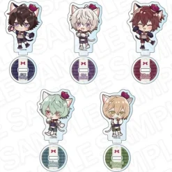 Contents Seed Collar x Malice deep cover Mini Acrylic Stand 5Item Set JAPAN OFFICIAL