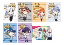 Ensky Colorful Peach Clear Card Collection Gum ColorPeach Diner Candy Toy TCG JAPAN