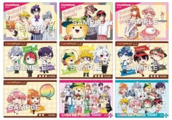 Ensky Colorful Peach Clear Card Collection Gum ColorPeach Diner Candy Toy TCG JAPAN