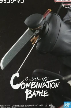 BANPRESTO Combination Battle Chainsaw Man Chainsaw Man & Samurai Sword Figure Set of 2