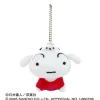 Ensky Crayon Shin-chan x Sanrio Characters Plush Mascot 5 Shiro Pochacco JAPAN