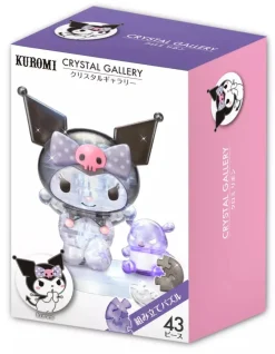 Hanayama Crystal Gallery Kuromi Ribbon 3D Puzzle JAPAN OFFICIAL