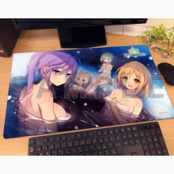 Curtain Damashii FLOWER KNIGHT GIRL Snowy Steam Bath Rubber Mat JAPAN