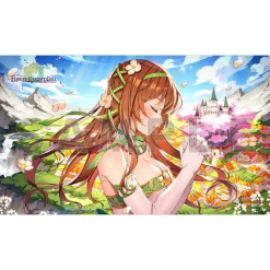 Curtain Damashii FLOWER KNIGHT GIRL Creation of Spring Garden Mat JAPAN