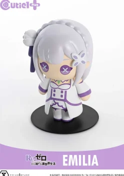 Prime 1 Studio Figure*Cutie 1 Plus Re:ZERO Starting Life in Another World Emilia Figure JAPAN OFFICIAL