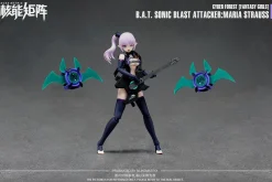 NUKE MATRIX Cyber Forest B.A.T. Sonic Blast Attacker:Maria Strauss 1/12 Model Kit JAPAN