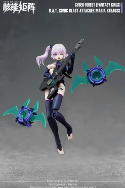 NUKE MATRIX Cyber Forest B.A.T. Sonic Blast Attacker:Maria Strauss 1/12 Model Kit JAPAN