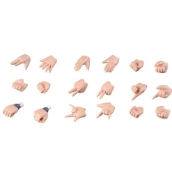 Daibadi Production Figure*Polynian Hand Part Set Organic Flesh JAPAN OFFICIAL