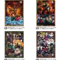 Ensky Demon Slayer Kimetsu no Yaiba Jigsaw Puzzle Gum 3 8Pack Box Candy Toy JAPAN