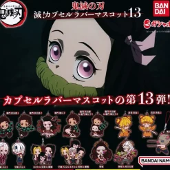 BANDAI Capsule Toy|Capsule Toy*Demon Slayer Metsu! Capsule Rubber Mascot 13 Set of All14 types Complete ZA-207