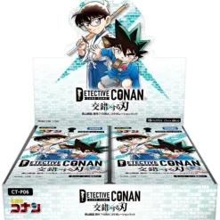 Takara Tomy Cards*Detective Conan Crossed Blades CT-P06 Booster Pack Box TCG JAPAN OFFICIAL