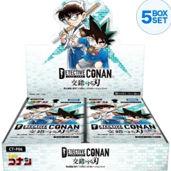 Takara Tomy Cards*Detective Conan Crossed Blades CT-P06 Booster Pack Box TCG JAPAN OFFICIAL