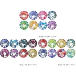Ensky Other Toys & Hobbies*Detective Conan Sparkle Tin Badge Collection 24Pack Box JAPAN OFFICIAL