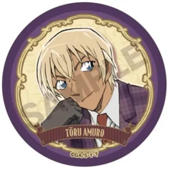 CRUX Other Toys & Hobbies*Detective Conan Trading Tin Badge British Style Complete Set JAPAN OFFICIAL