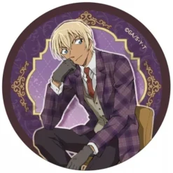 CRUX Other Toys & Hobbies*Detective Conan Trading Tin Badge British Style Complete Set JAPAN OFFICIAL