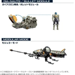 Takara Tomy Figure*Diaclone Tactical Mover HAWK-VERS-ASSAULTER OU Chuuiki Kidou Ver Action Figure