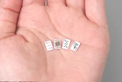 DIG Pripra Figure Games Playing Cards 1/12 Model Kit JAPAN OFFICIAL