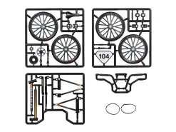 DIG Figure*Pripra Figure Sports BMX Race black Model Kit JAPAN OFFICIAL