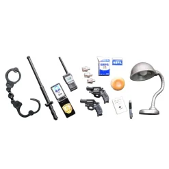 DIG Pripra Figure Weapons Keiji no Tashinami 1/12 Model Kit JAPAN OFFICIAL