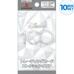BUSHIROAD Disney 100 Trading Card Collection Clear Booster Pack Box TCG JAPAN OFFICIAL