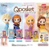 Bandai Disney Character Q posket Miniature Collection 2 Figure Complete Set Capsule Toy