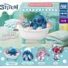 Takara Tomy A.R.T.S Figure*Disney Character Stitch Relaxing Bath Time Complete Set Figure Capsule Toy JAPAN