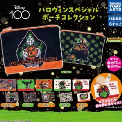 TAKARA TOMY ARTS Disney100 Halloween Special Pouch Collection Capsule Toy All 6 Set ZA-767