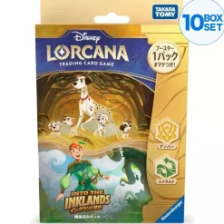 Takara Tomy Disney Lorcana Amber Emerald Into the Inkland Starter Deck Japanese Ver. TCG