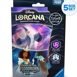 Takara Tomy Cards*Disney Lorcana Amethyst Rise of the Floodborn Starter Deck Japanese Ver. TCG
